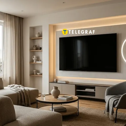 Невидимі телевізори: новий тренд у дизайні віталень