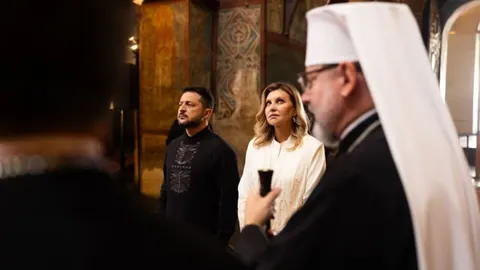 Білосніжний образ Олени Зеленської: символізм вишивки від LITKOVSKA