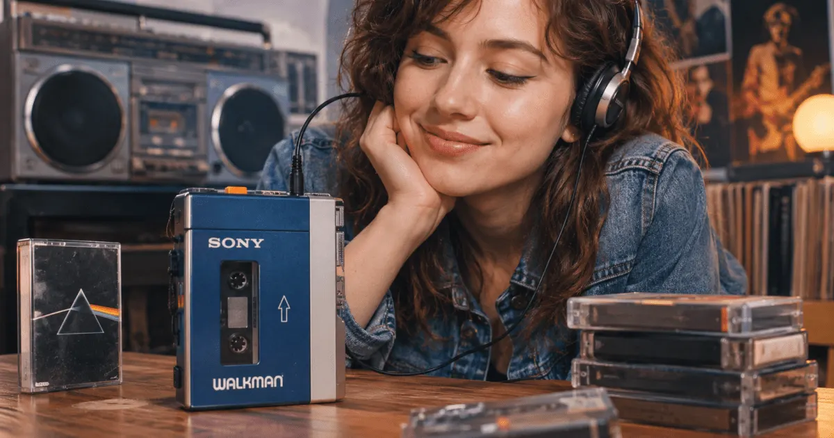 Вінтажні касетні плеєри: чому молодь платить сотні доларів за старі Walkman