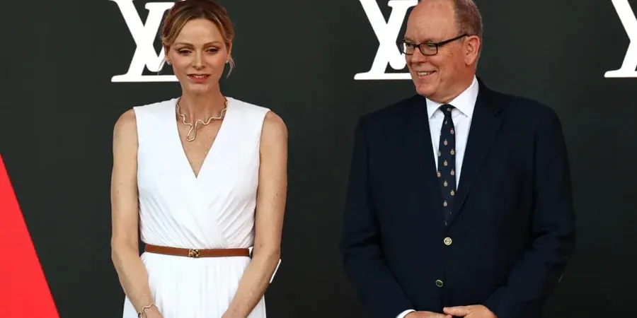 Княгиня Шарлен у сукні Jenny Packham на гала-вечорі в Монако