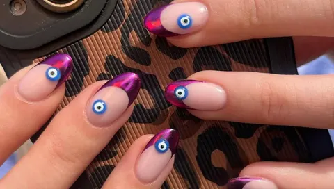 Манікюр Evil Eye: стильний захист від негативу