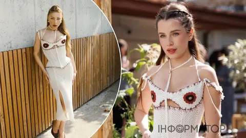 Христина Соловій вийшла у в'язаному корсеті, який торік носила Тіна Кароль